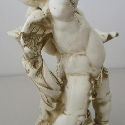 #78 Cherub statue