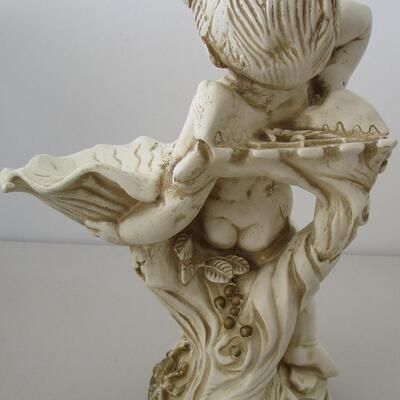 #78 Cherub statue