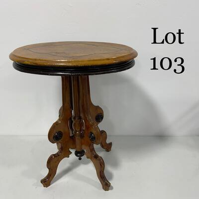 .103. Cottage Victorian Oval Table | c. 1870