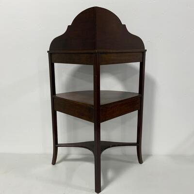 .104. Corner Wash Stand | Dovetailed Drawer