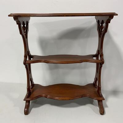.106. Cherry Gothic Table | c. 1860