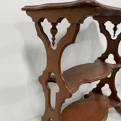 .106. Cherry Gothic Table | c. 1860