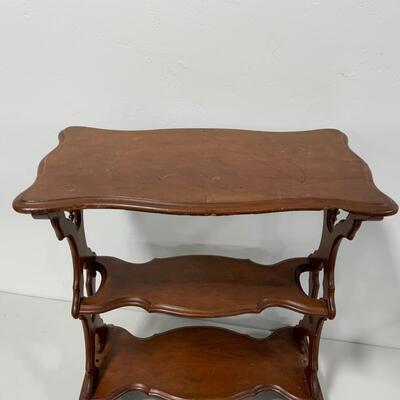 .106. Cherry Gothic Table | c. 1860