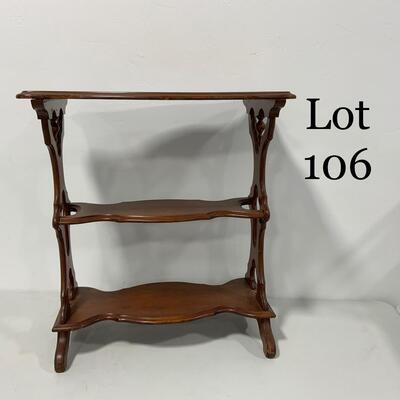 .106. Cherry Gothic Table | c. 1860