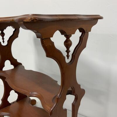 .106. Cherry Gothic Table | c. 1860