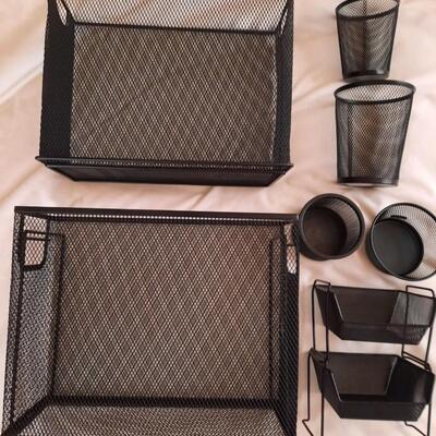 7 Piece Desk Organizer Set
