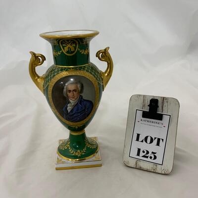 .125. French Portrait Urn | Signed | c. 1900