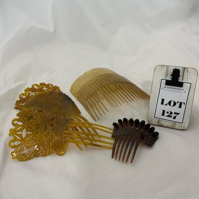 .127. Six Tortoise Shell Combs | c. 1820