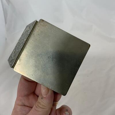 .133. Sterling Silver Trinket Box