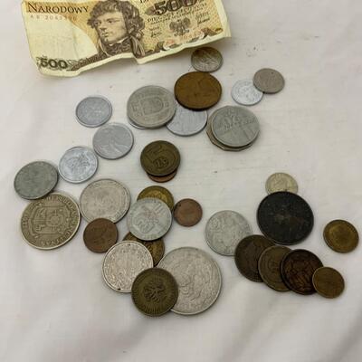 .134. Foreign Mix of Coins | 1800s - Modern