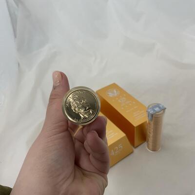 .136. Uncirculated Ballistic Rolls | Monroe | Adams | 2007