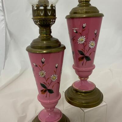 .141.  Hand Painted | Spring-Loaded | Candle Vases