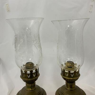 .141.  Hand Painted | Spring-Loaded | Candle Vases