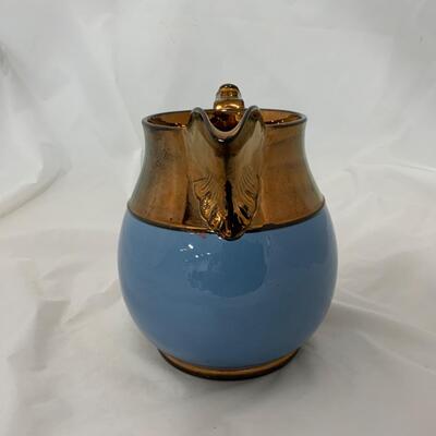 .142. Copper Lustre Pitchers and Goblet | c. 1850