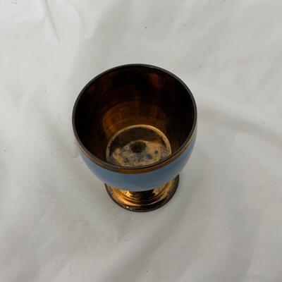 .142. Copper Lustre Pitchers and Goblet | c. 1850