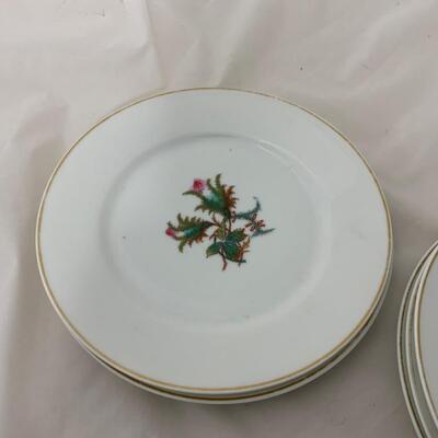 .143. Haviland Rose Plates | c. 1870