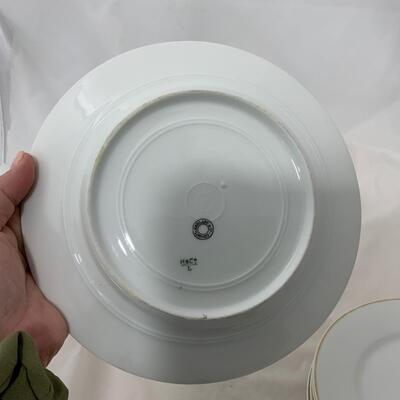 .143. Haviland Rose Plates | c. 1870