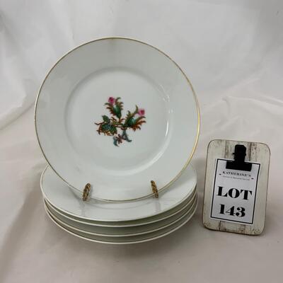 .143. Haviland Rose Plates | c. 1870