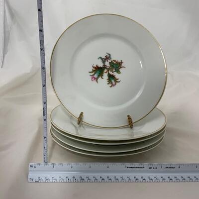 .143. Haviland Rose Plates | c. 1870