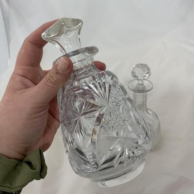 .144. Cut Glass Cologne Bottles | c. 1890