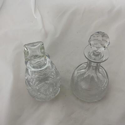 .144. Cut Glass Cologne Bottles | c. 1890