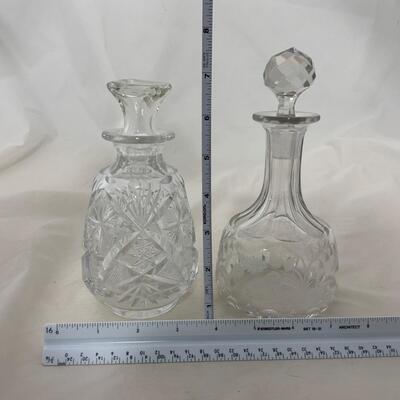 .144. Cut Glass Cologne Bottles | c. 1890