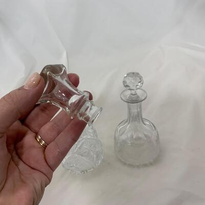 .144. Cut Glass Cologne Bottles | c. 1890