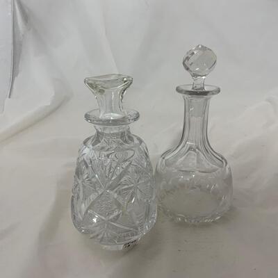 .144. Cut Glass Cologne Bottles | c. 1890