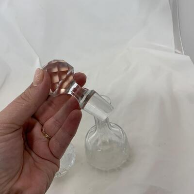 .144. Cut Glass Cologne Bottles | c. 1890
