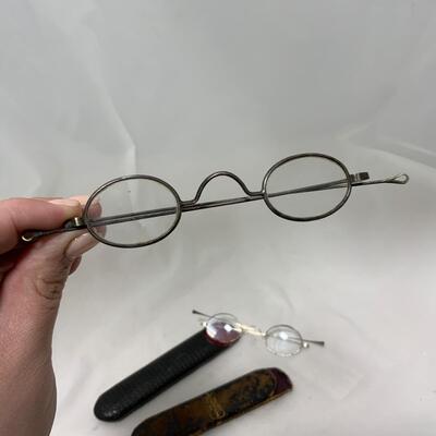 .146. Two Pair Eyeglasses | Cases | c. 1870