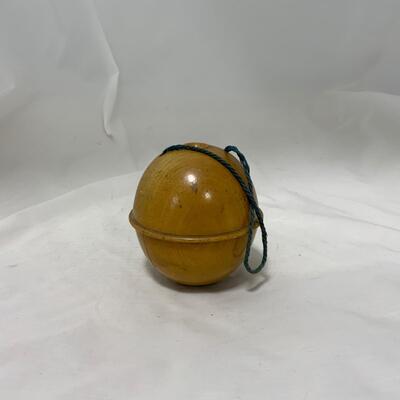 .148. Scottish Wooden Tatting Ball | c. 1890