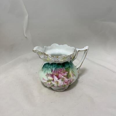 .149. Unmarked R.S. Prussia Creamer and Teapot | c. 1890
