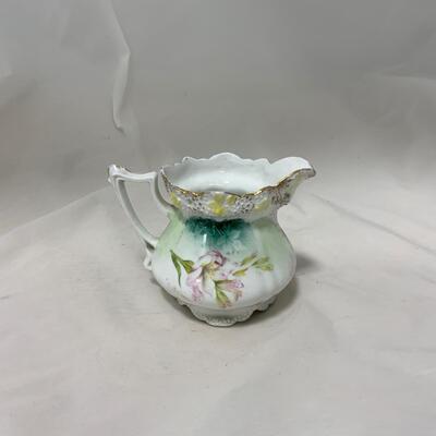 .149. Unmarked R.S. Prussia Creamer and Teapot | c. 1890