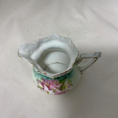 .149. Unmarked R.S. Prussia Creamer and Teapot | c. 1890
