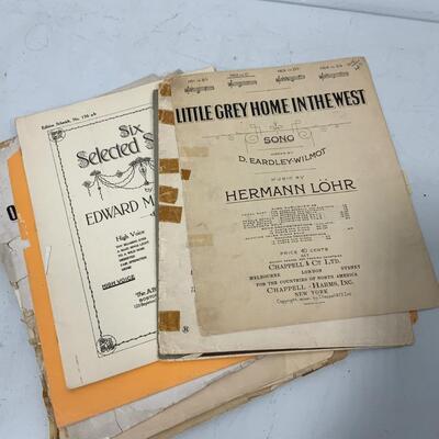 .153. Delightful Collection of Sheet Music