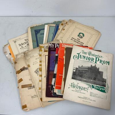 .153. Delightful Collection of Sheet Music