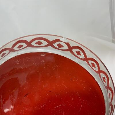 .154. Five Bohemian Glass Pieces | c. 1860