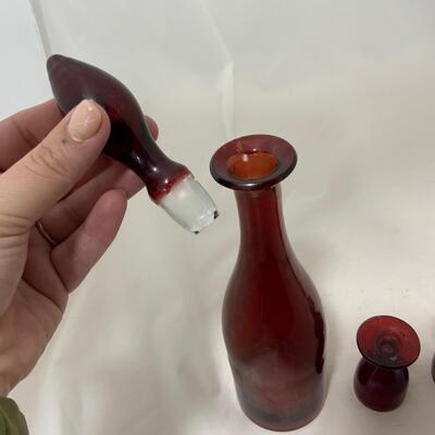 .155. Bohemian Glass | Decanter | Cordials | c. 1860