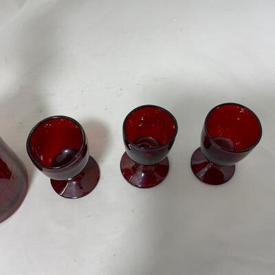 .155. Bohemian Glass | Decanter | Cordials | c. 1860