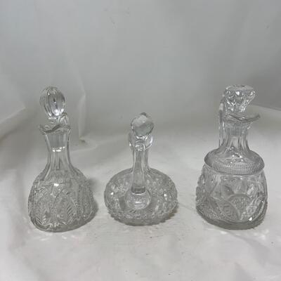 .165. Cut Glass Cruets | c. 1900
