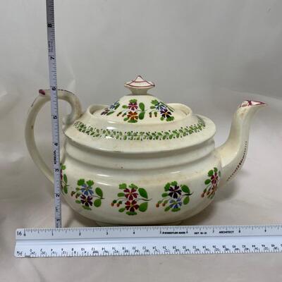 .167. Hand Painted Service Pieces | 1800s
