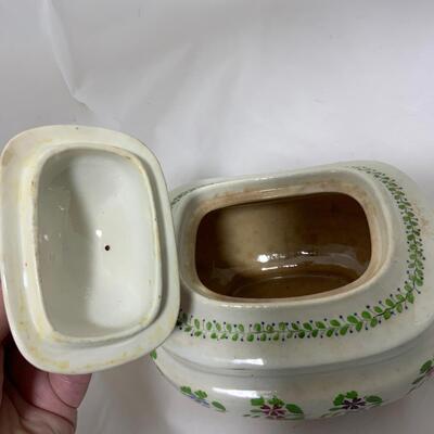 .167. Hand Painted Service Pieces | 1800s