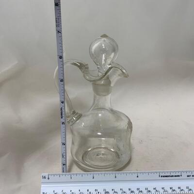 .168. All Original | Mary Gregory Cruet | c. 1890