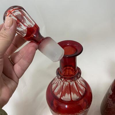 .169. Large Set of Bohemian Glass | c. 1860