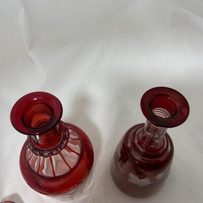 .169. Large Set of Bohemian Glass | c. 1860
