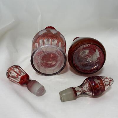 .169. Large Set of Bohemian Glass | c. 1860