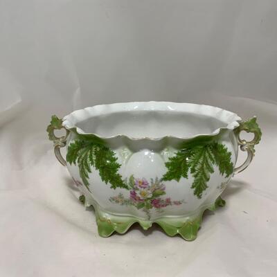 .170. Rare Find | Porcelain Double-Handled Ferner | c. 1890