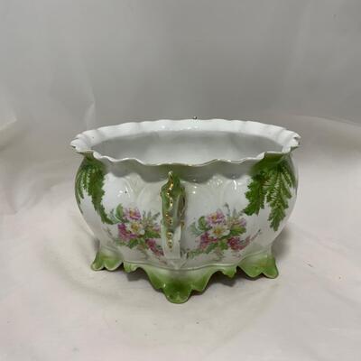 .170. Rare Find | Porcelain Double-Handled Ferner | c. 1890