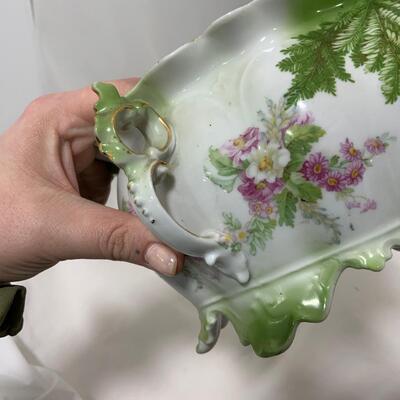 .170. Rare Find | Porcelain Double-Handled Ferner | c. 1890