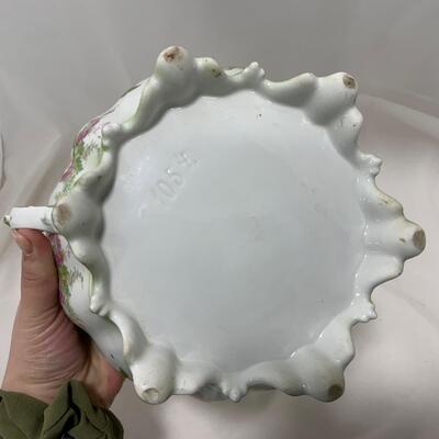 .170. Rare Find | Porcelain Double-Handled Ferner | c. 1890
